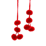 Cusco Double Pom Strand in Bubble Gum - Josephine Alexander Collective