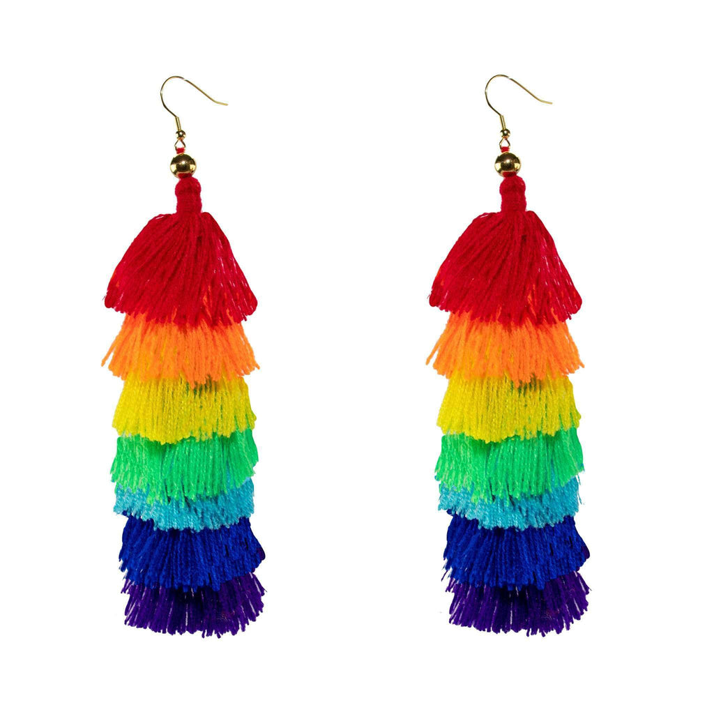 Rainbow Cascade Earrings - Josephine Alexander Collective