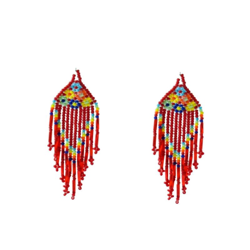 Fiesta Earrings in Macaw - Josephine Alexander Collective