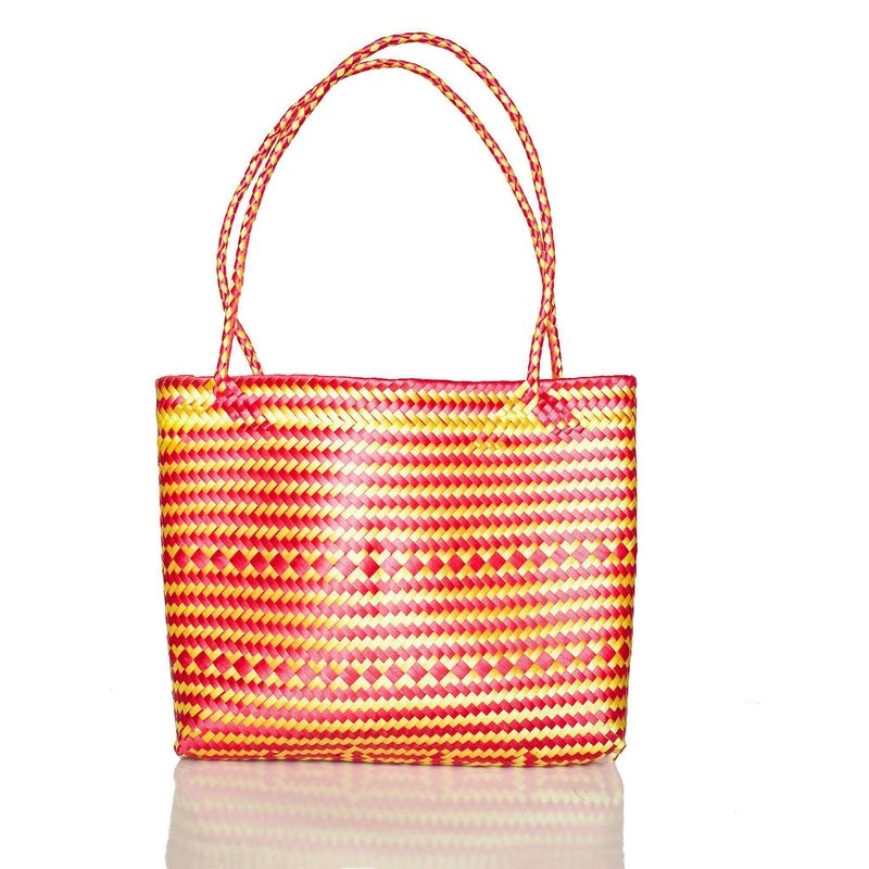 Chila Woven Bag in Amarojo - Josephine Alexander Collective