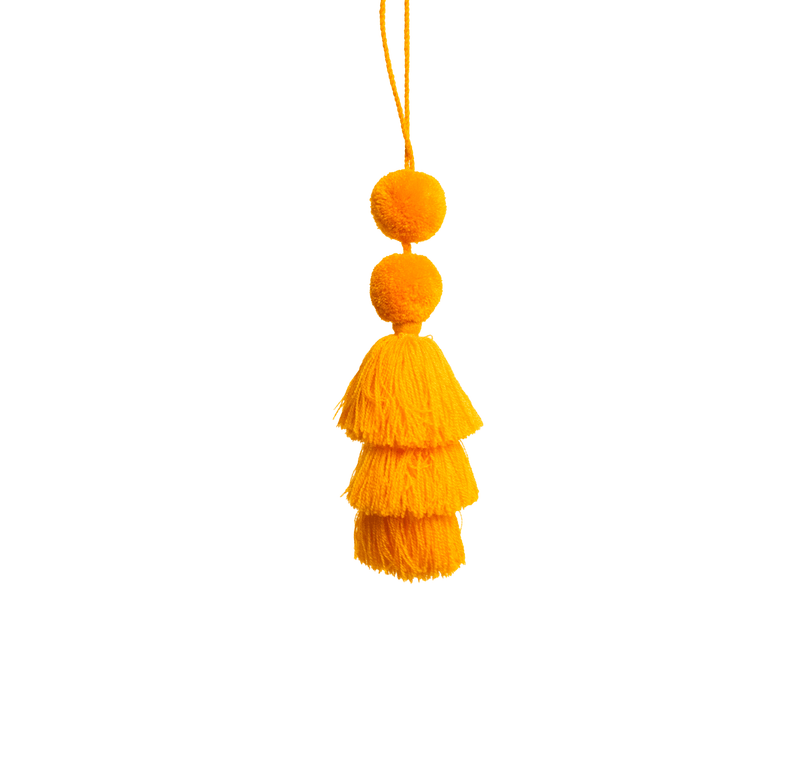 Rosa Pom Tassel - Marigold - Josephine Alexander Collective