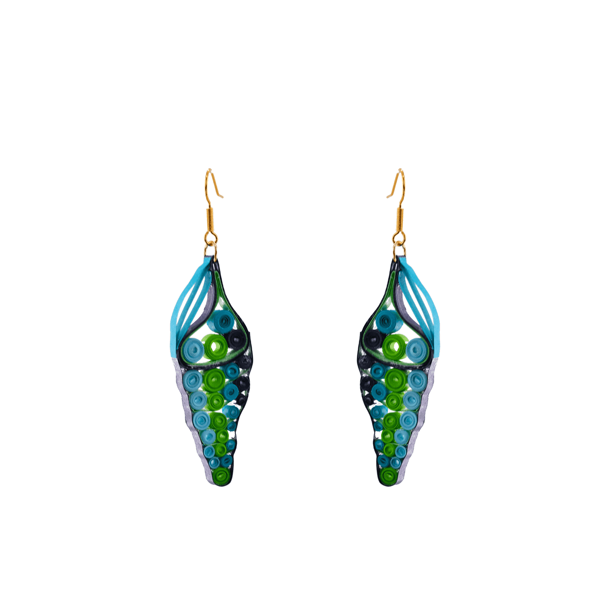 Sabra Seashell Earrings - Josephine Alexander Collective