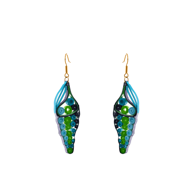 Sabra Seashell Earrings - Josephine Alexander Collective