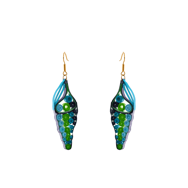 Sabra Seashell Earrings - Josephine Alexander Collective