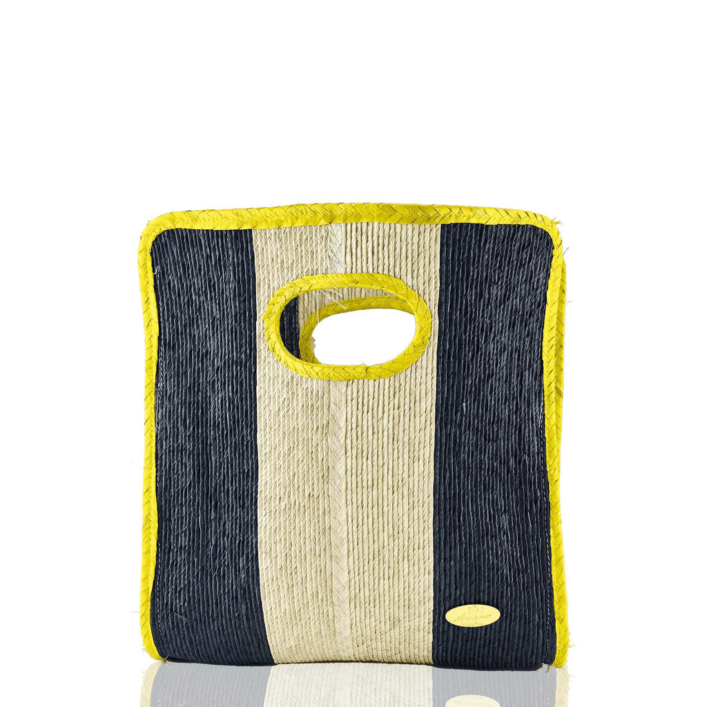 Sandy Straw Clutch - Josephine Alexander Collective
