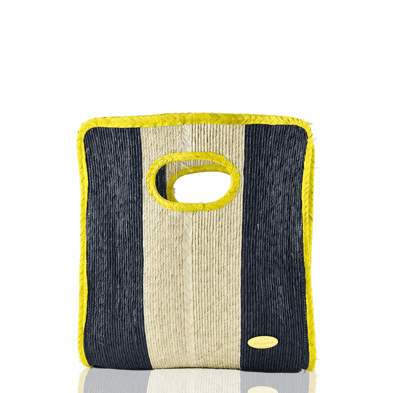 Sandy Straw Clutch - Josephine Alexander Collective