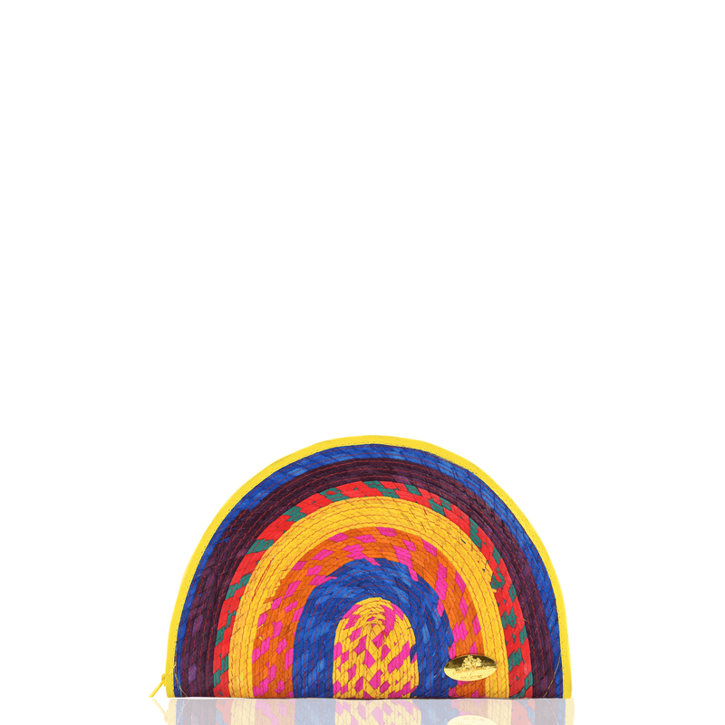 Sevillana Rainbow Straw Clutch (More Colors Available) - Josephine Alexander Collective