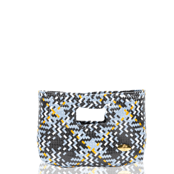 Alison Woven Clutch in Plaid - Josephine Alexander Collective