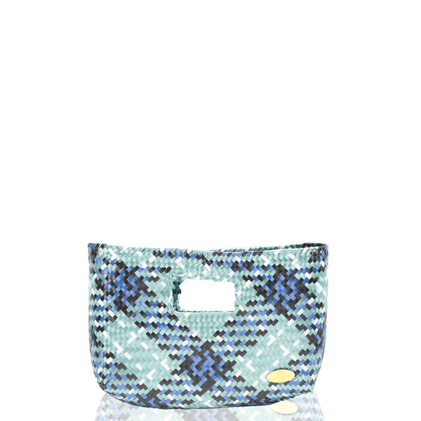 Alison Woven Clutch in Plaid - Josephine Alexander Collective