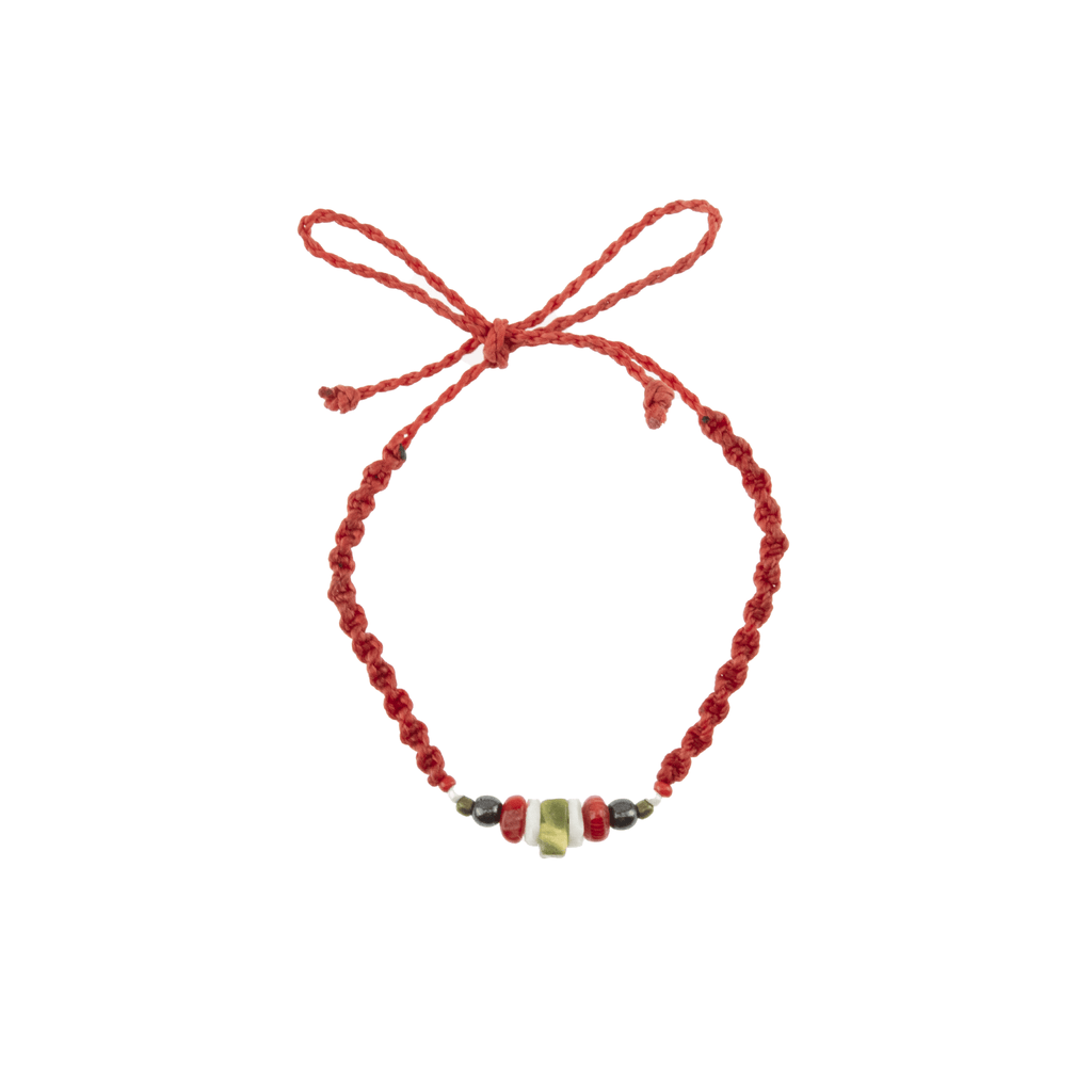 Cusco Anklet in Burnt Red - Josephine Alexander Collective