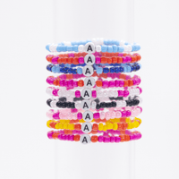 Initial Beaded Bracelet - A - Josephine Alexander Collective