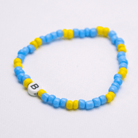 Initial Beaded Bracelet - B - Josephine Alexander Collective