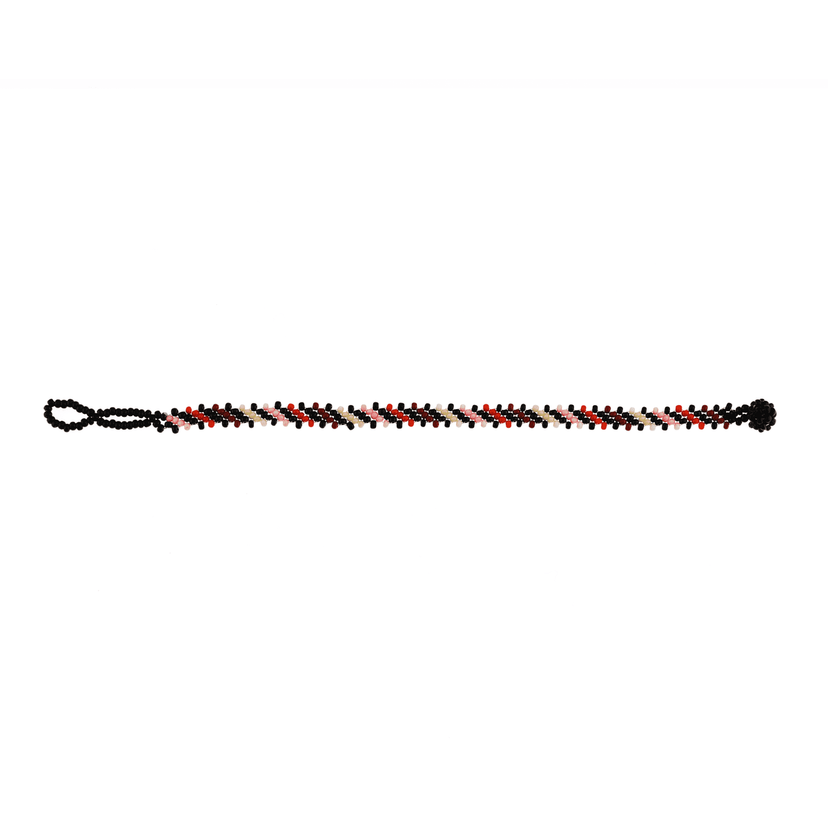 Beaded Stripe Bracelet - Josephine Alexander Collective