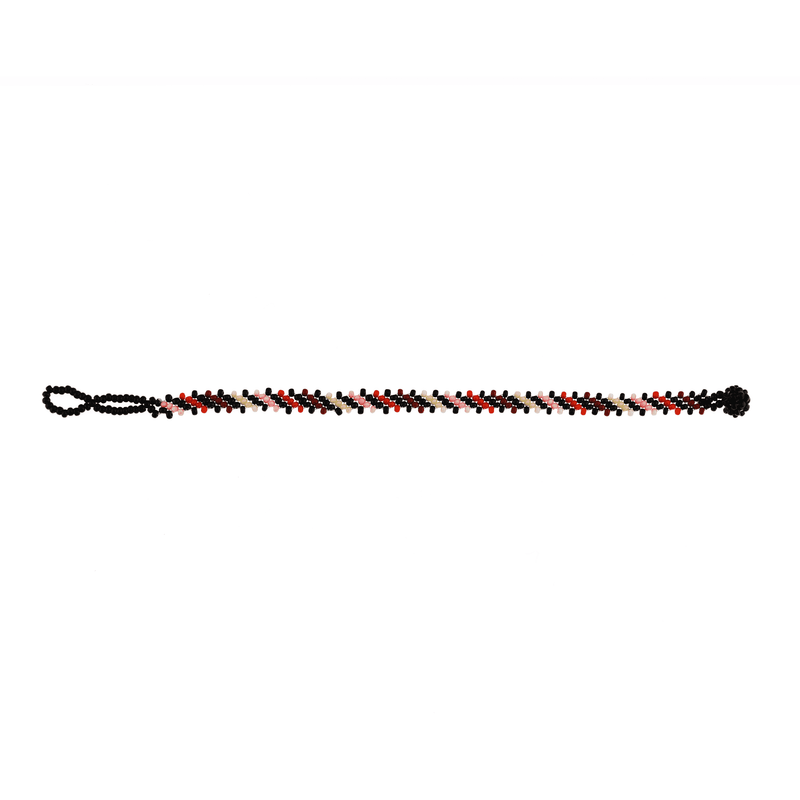 Beaded Stripe Bracelet - Josephine Alexander Collective