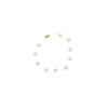 Daisy Chain Bracelet in Crema - Josephine Alexander Collective