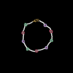 Beaded Daisy Bracelet in Pearl Rainbow - Josephine Alexander Collective