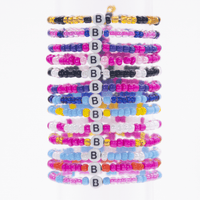 Initial Beaded Bracelet - B - Josephine Alexander Collective