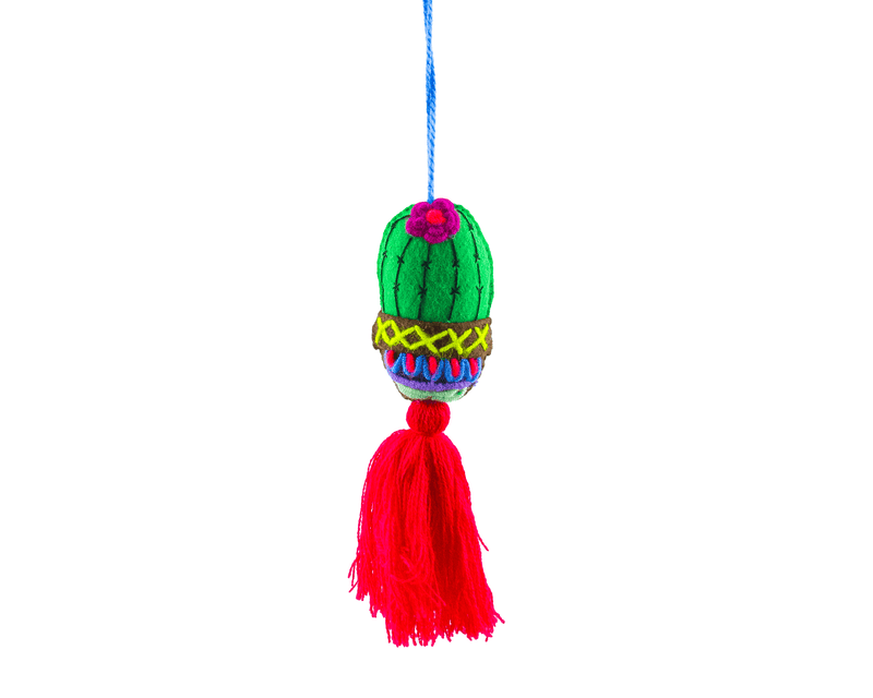 Nopal Cactus Pom Tassel - Josephine Alexander Collective
