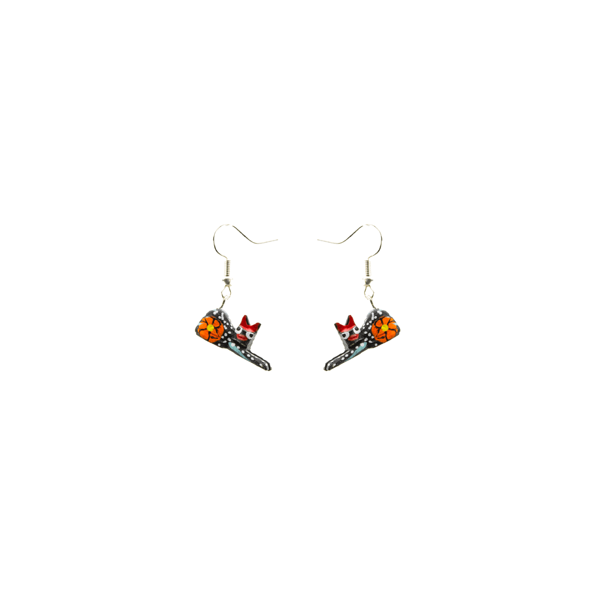 Clay Earrings - Cat - Josephine Alexander Collective
