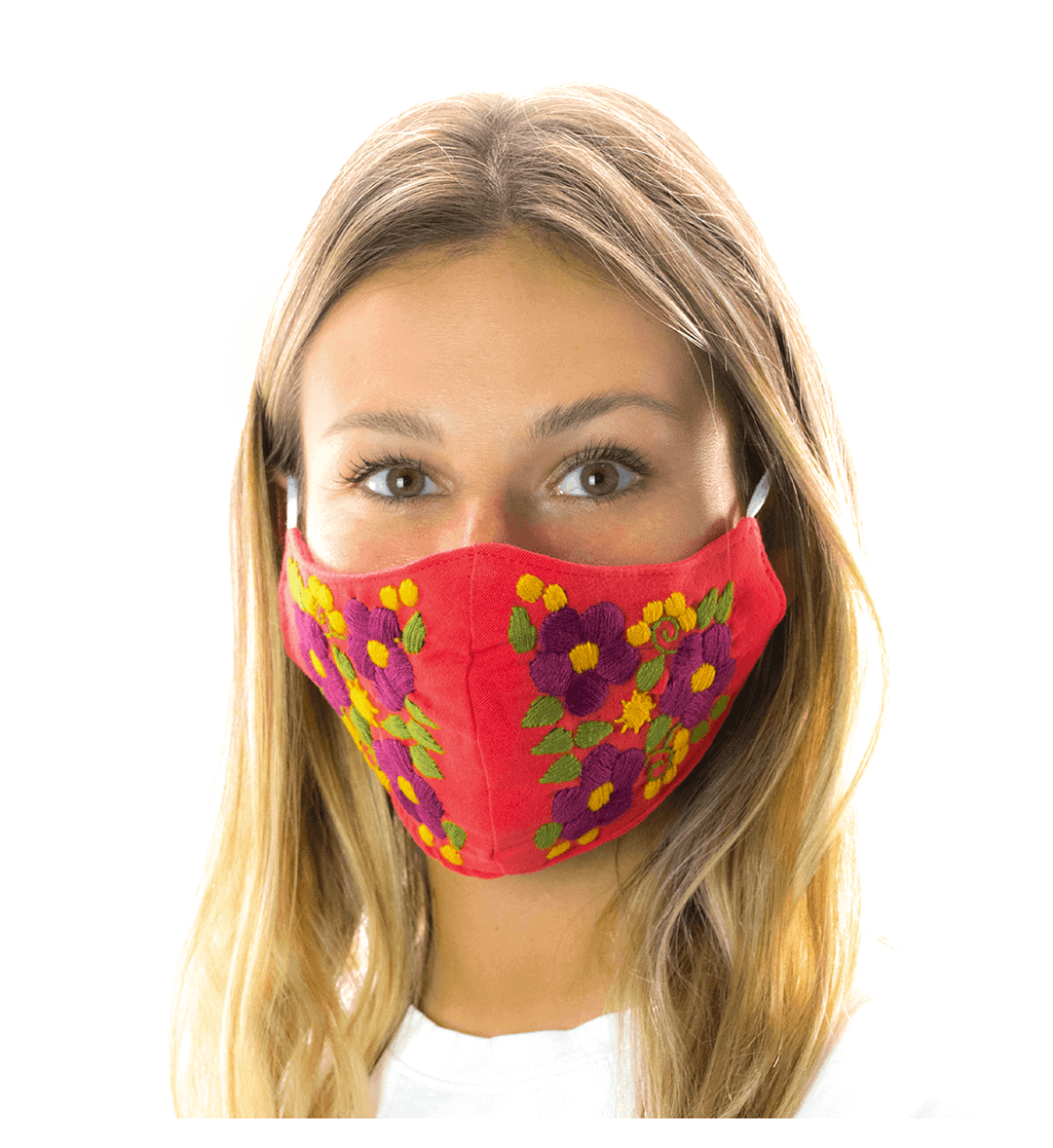 Rosita Mask - Coral - Josephine Alexander Collective