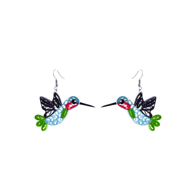 Crissy Hummingbird Earrings - Josephine Alexander Collective