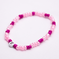 Initial Beaded Bracelet - E - Josephine Alexander Collective