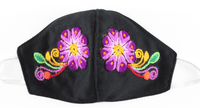 Feli Masks - Black Flowers - Josephine Alexander Collective