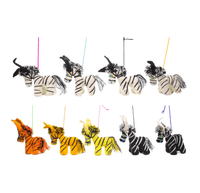 Animal Poms- Zebra - Josephine Alexander Collective