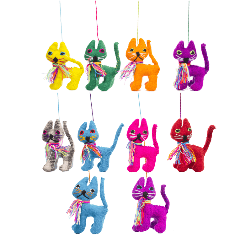 Animal Pom- Cat - Josephine Alexander Collective