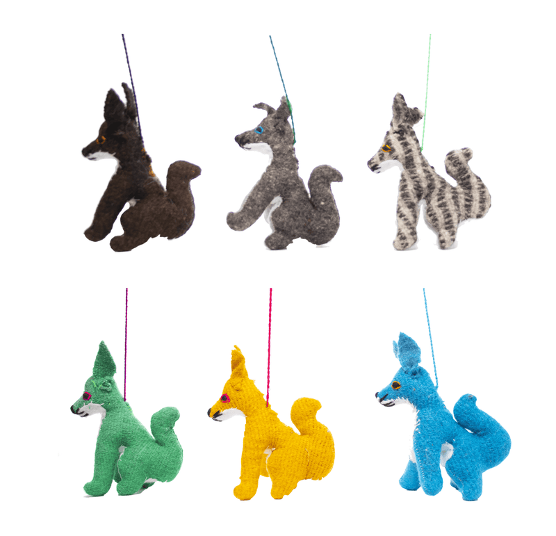 Animal Pom- Fox Pom - Josephine Alexander Collective