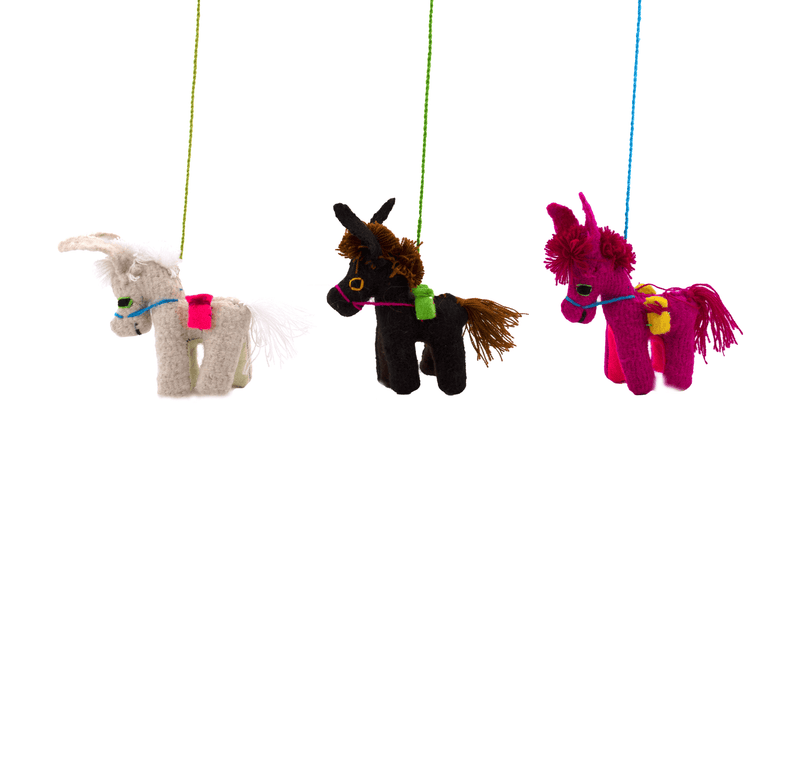 Animal Pom- Donkey Pom - Josephine Alexander Collective