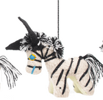 Animal Poms- Zebra - Josephine Alexander Collective