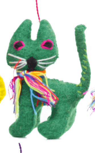 Animal Pom- Cat - Josephine Alexander Collective