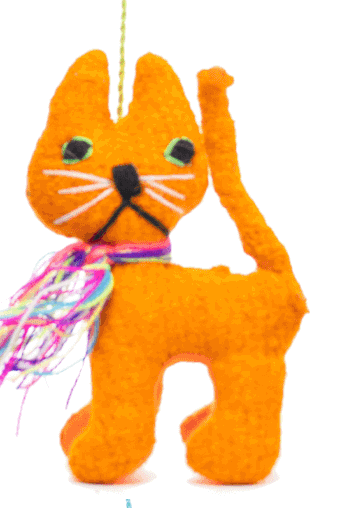 Animal Pom- Cat - Josephine Alexander Collective