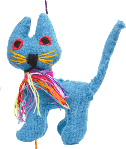 Animal Pom- Cat - Josephine Alexander Collective