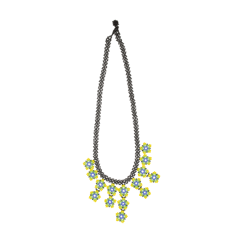 Flower Tile Necklace - Josephine Alexander Collective
