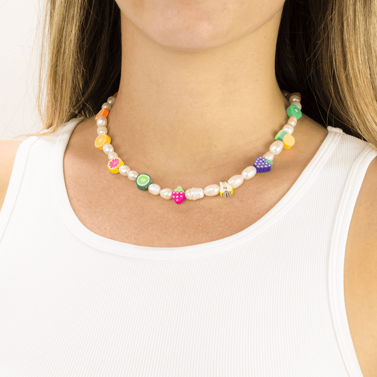 Tutti Frutti Pearl Necklace - Josephine Alexander Collective