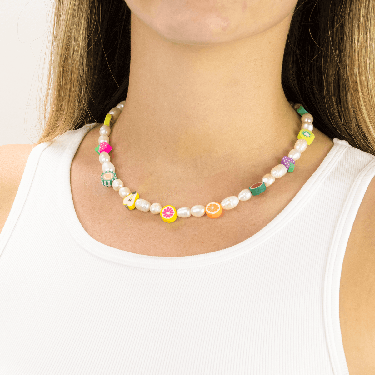 Tutti Frutti Pearl Necklace - Josephine Alexander Collective