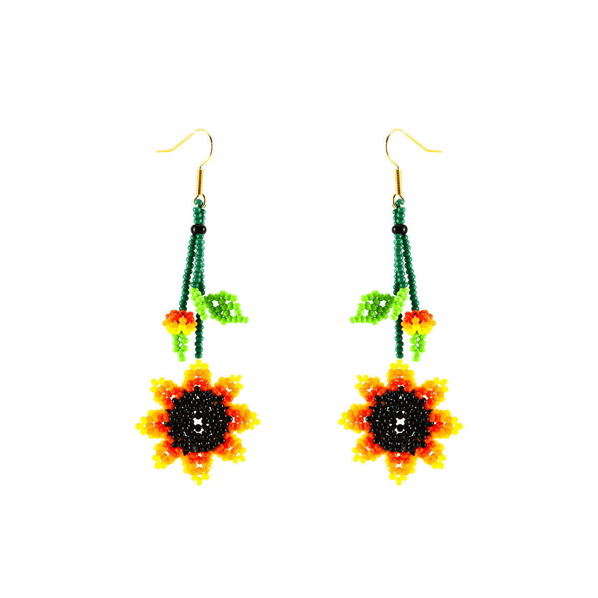 Girasol Earrings in Sunflower - Josephine Alexander Collective