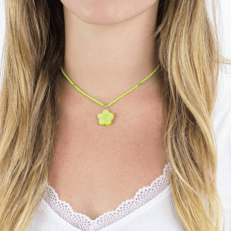 Maui Necklace - Green/Green - Josephine Alexander Collective