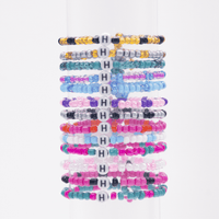 Initial Beaded Bracelet - H - Josephine Alexander Collective