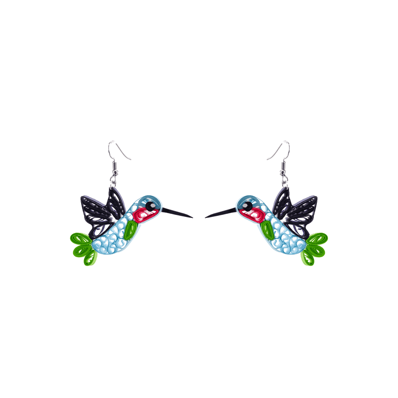 Crissy Hummingbird Earrings - Josephine Alexander Collective