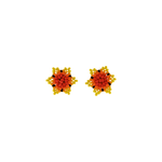 Estrella Stud Earrings in Hot Sun - Josephine Alexander Collective