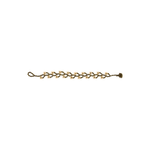 Ivy Bracelet in Copper with Ivory Flowers - Josephine Alexander Collective