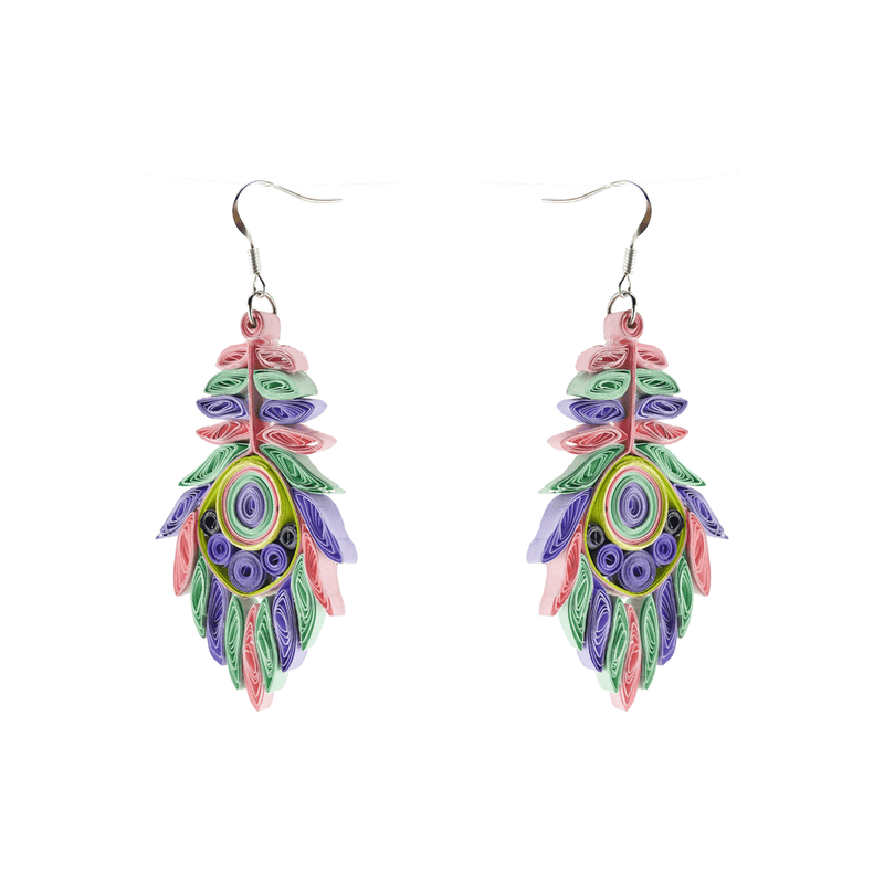Josselyn Quilled Earrings - Josephine Alexander Collective
