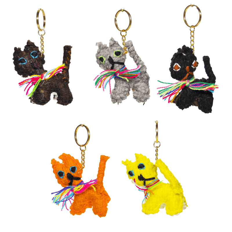 Cat Keychain - Josephine Alexander Collective