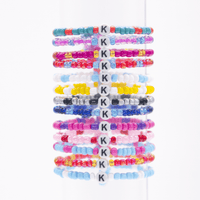 Initial Beaded Bracelet - K - Josephine Alexander Collective