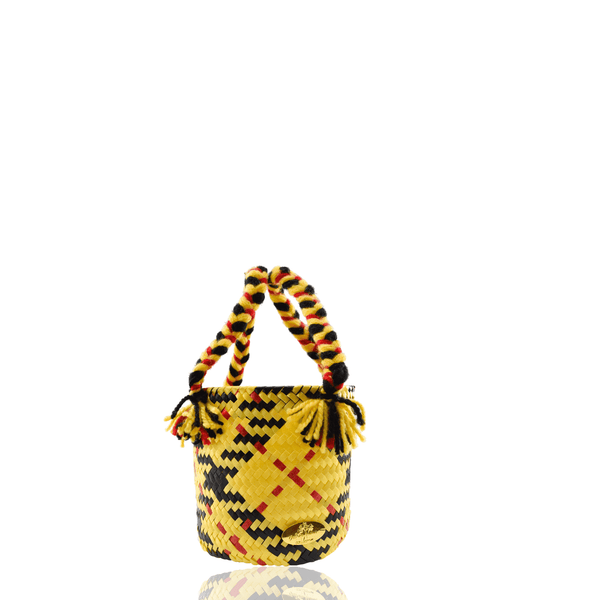 Mini Bucket Bag in Plaid - Josephine Alexander Collective