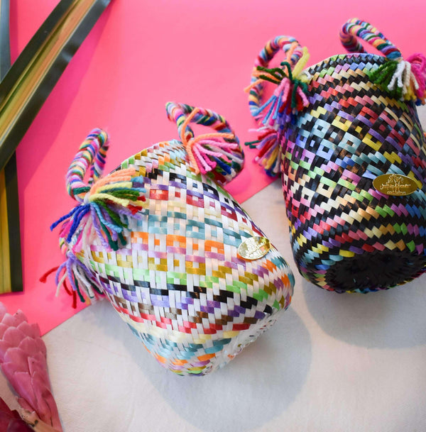 Mini Rainbow Bucket Bag - Josephine Alexander Collective