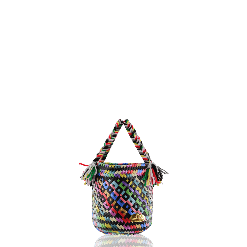 Mini Rainbow Bucket Bag - Josephine Alexander Collective